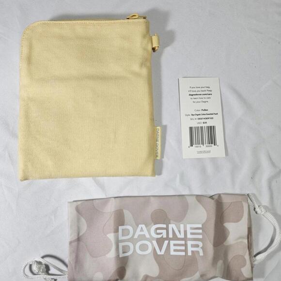 Dagne Dover Handbags - Nwt Dagne dover sky essentials pouch pollen Color. Light Soft Yellow